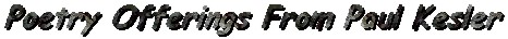 logo for Paul Kesler