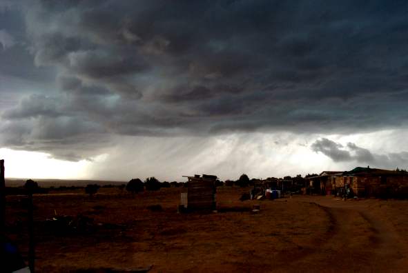 photo of coming storm