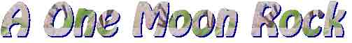 logo for A One Moon Rock